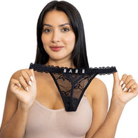 Seductive Name Thong